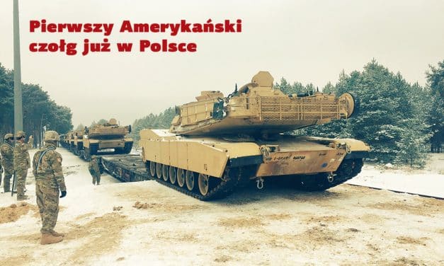 Pierwszy Amerykański czołg już w Polsce