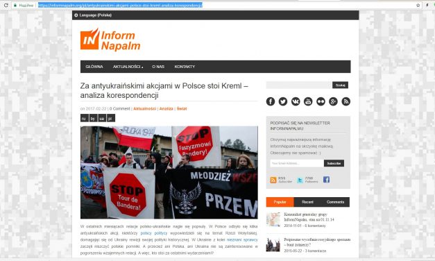 Rewelacje „Inform-Napalmu”: bardzo dziwna sprawa – Marcin Rey