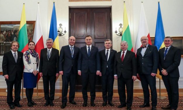 Spotkanie Prezydenta RP z prezydium Zgromadzenia Parlamentarnego Polski, Litwy i Ukrainy