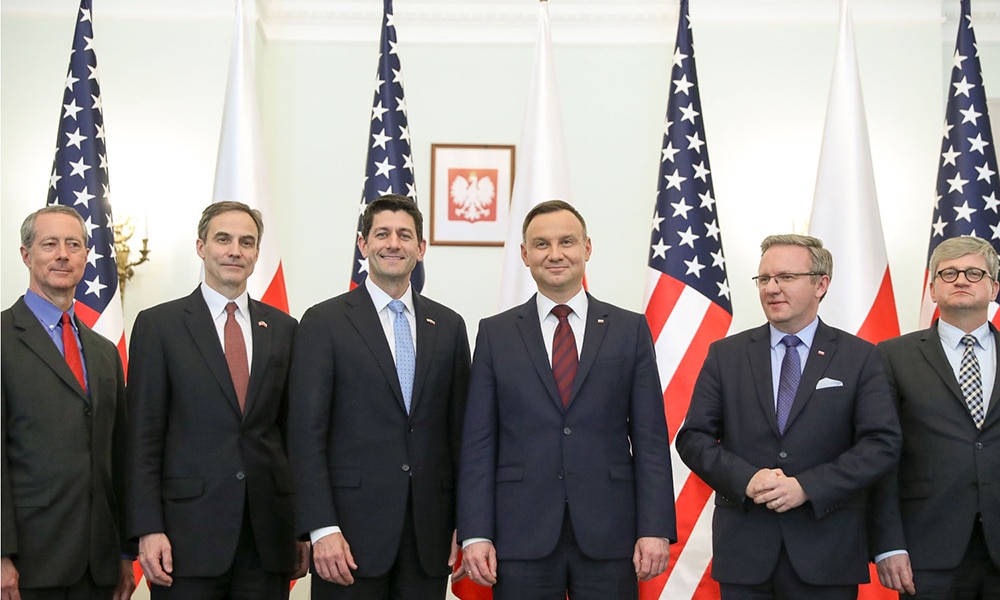 Było o Trójmorzu oraz spotkaniu prezydentów USA i Polski. Padły też ważne słowa