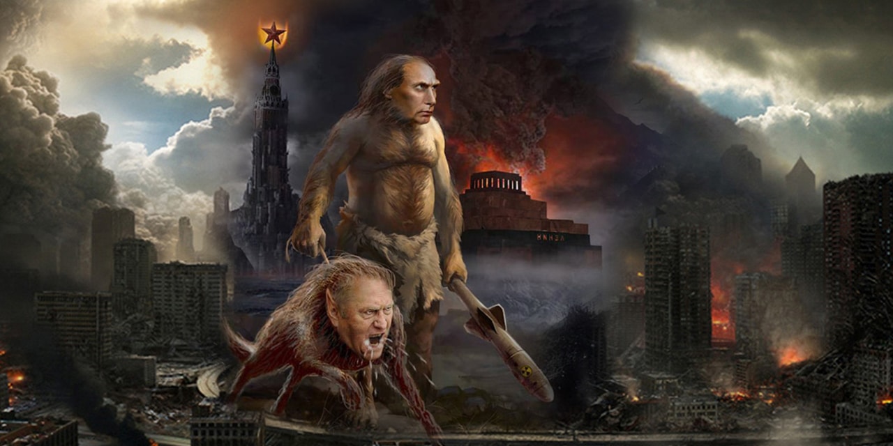 Żyrinowski: „Obywatele wybierają najwyższego władcę ruskiego świata, którego granic jeszcze nie wyznaczyliśmy”