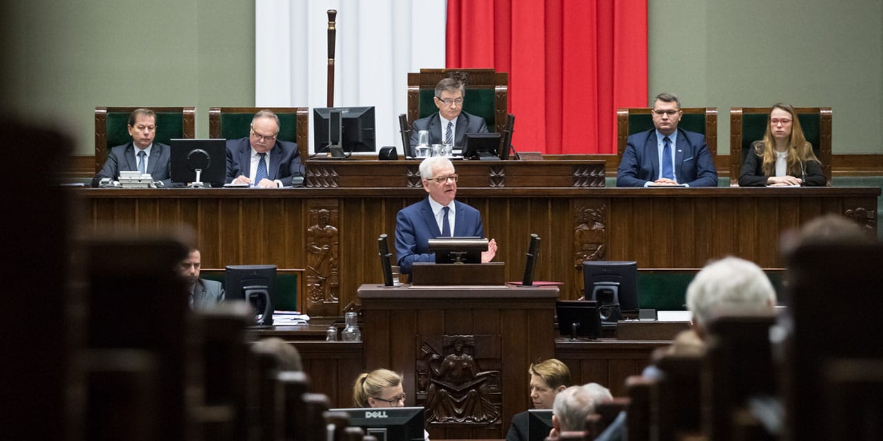 Szef MSZ RP o polityce wschodniej i Trójmorzu