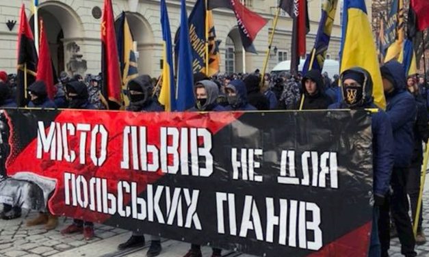 Antypolska manifestacja we Lwowie: "Miasto Lwów nie dla polskich panów"