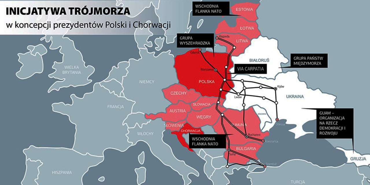 A tak się śmiali… Trójmorze na liście narodowych projektów priorytetowych USA. „To odpowiedź na Nord Stream 2”