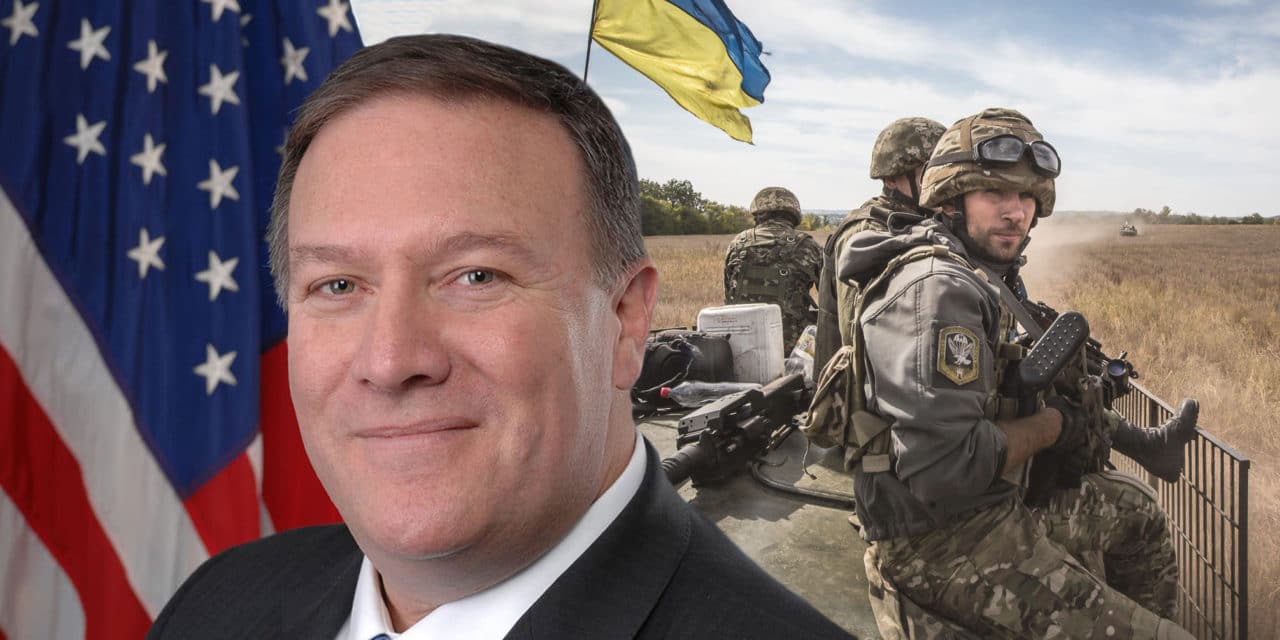 Mike Pompeo: USA będą nadal wspierać ukraińską armię