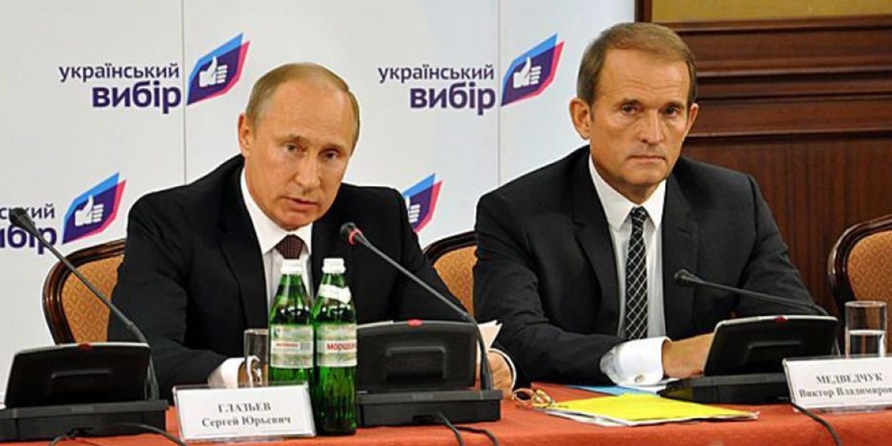 Na Ukrainie wszczęto sprawę karną z artykułu o zdradę stanu wobec Wiktora Medwedczuka, bliskiego przyjaciela Putina