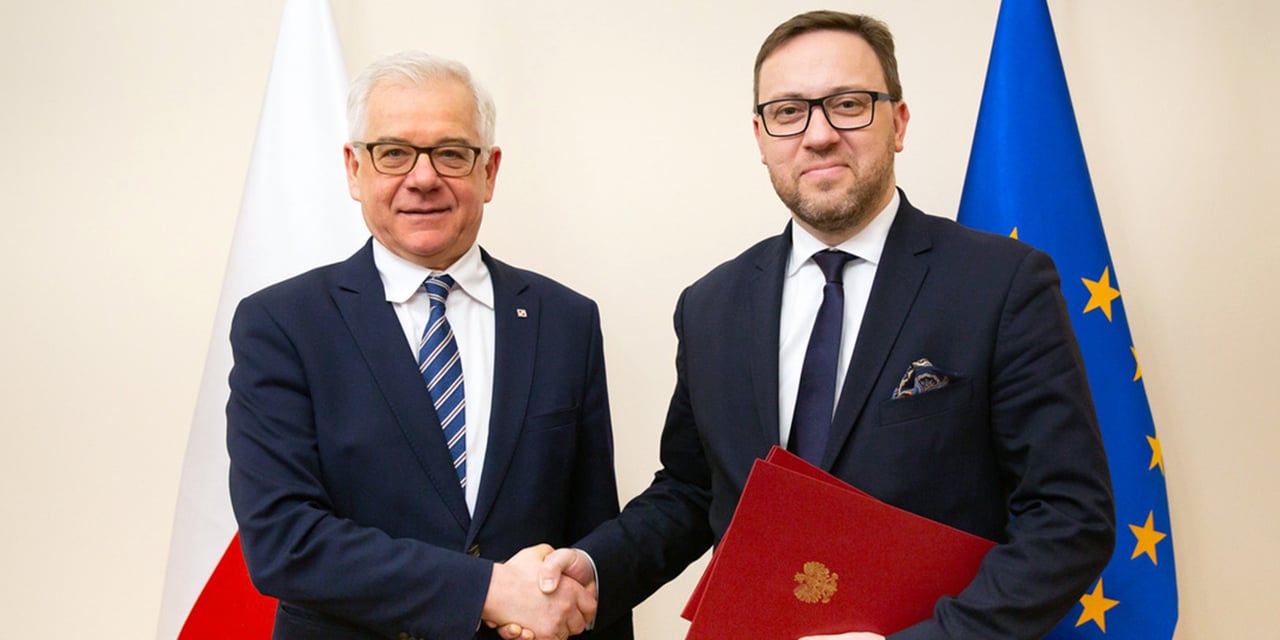 Bartosz Cichocki nowym ambasadorem RP na Ukrainie