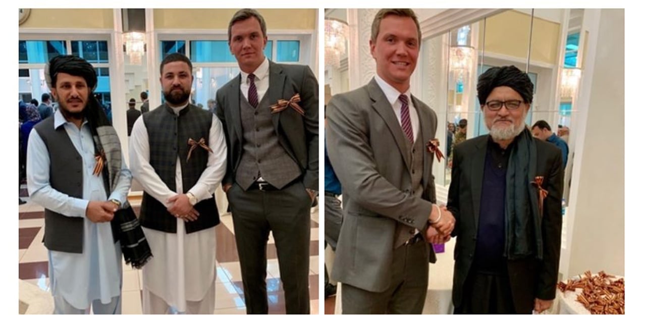 „Russkij mir”. Islamscy terroryści z ruchu Taliban zostali sfotografowani z wstążkami św. Jerzego