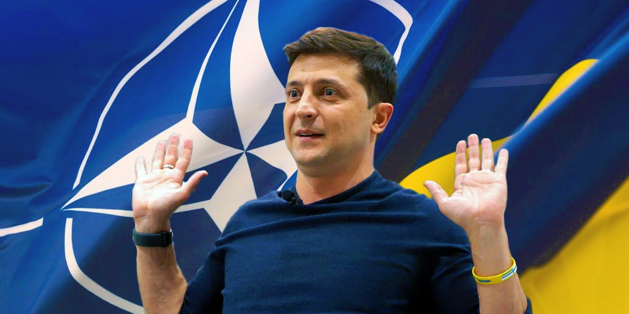 Zełenski usiłuje skomplikować proces integracji euroatlantyckiej Ukrainy? Сhce przeprowadzić referendum o przystąpieniu do NATO