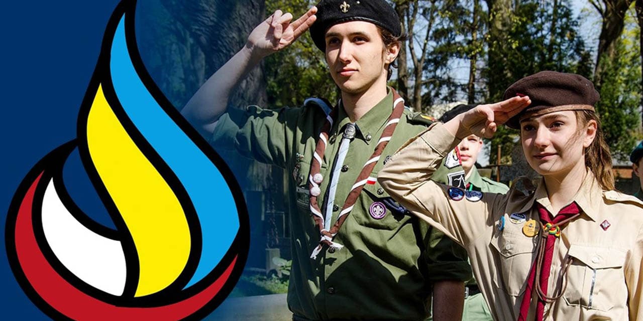 „Płomień Braterstwa”. Polscy harcerze oddają hołd ukraińskim żołnierzom walczącym z bolszewikami