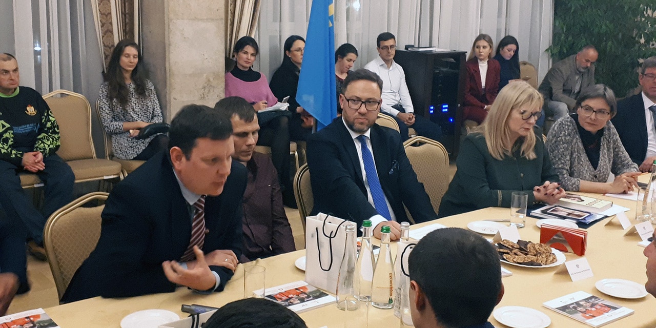 Ambasada RP w Kijowie gościła byłych ukraińskich więźniów politycznych Rosji