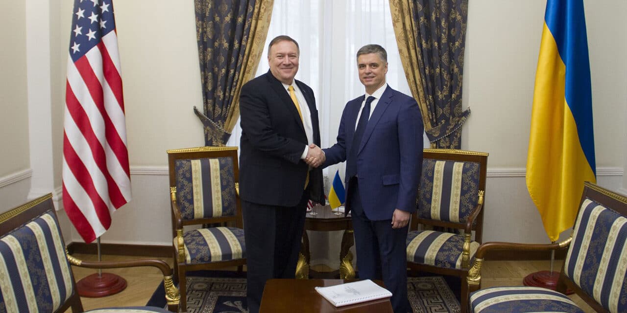 Mike Pompeo zapewnił o pełnym poparciu USA dla Ukrainy w obliczu rosyjskiej agresji