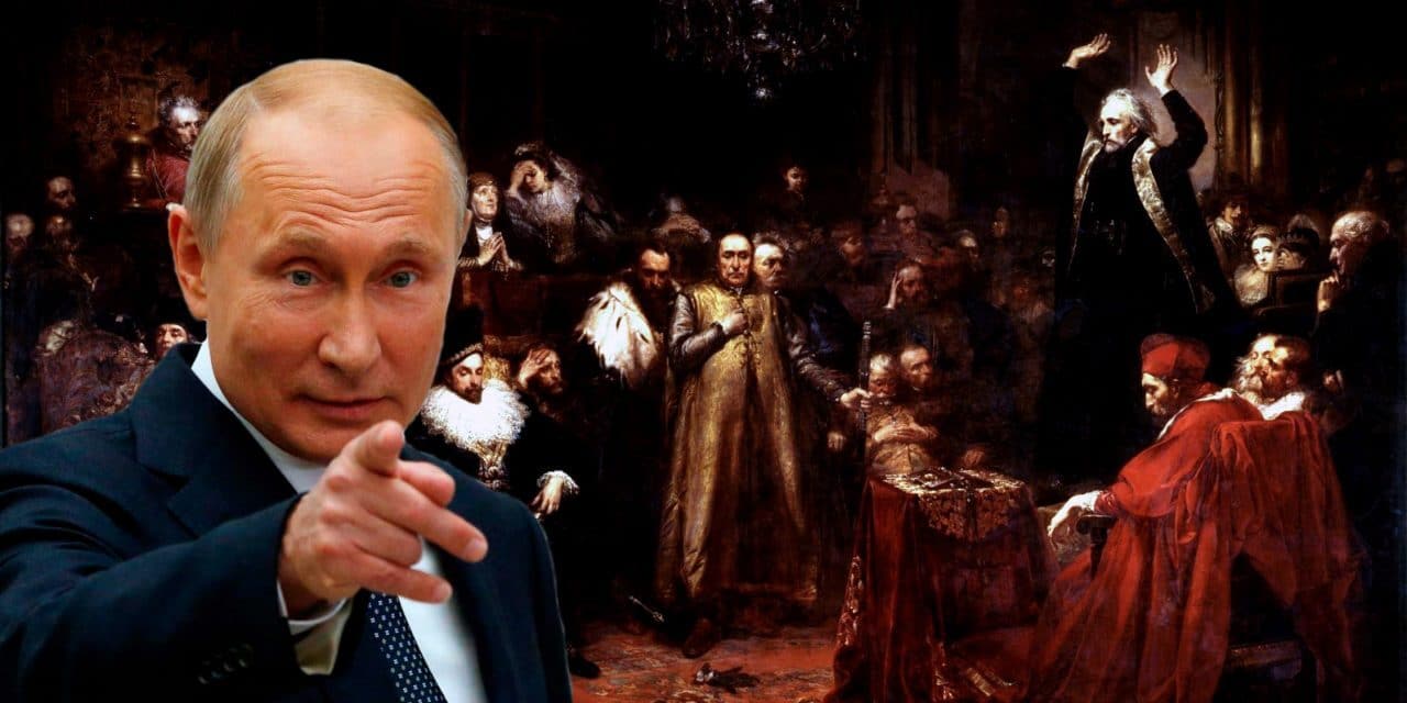 Kolejne brednie Putina: Ukraińska tożsamość to efekt wpływu Rzeczypospolitej i „katolickiego świata”