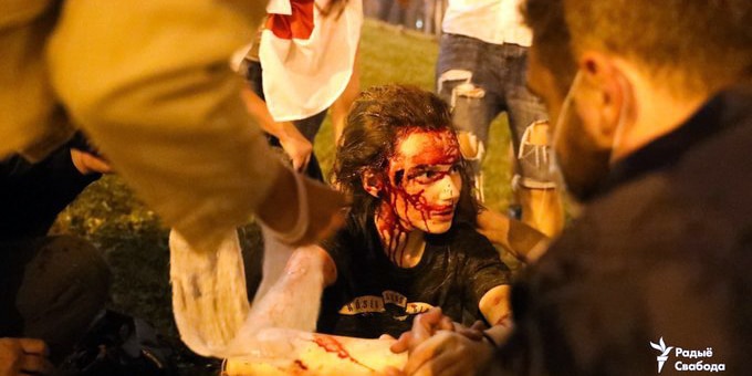 Brutalne stłumienie protestów na Białorusi wskazuje na udział w nim rosyjskich sił specjalnych – były ambasador Ukrainy w Mińsku