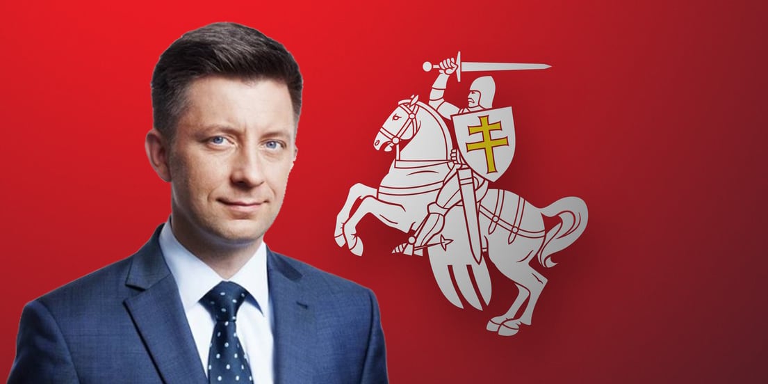 „Domagamy się zaprzestania represji politycznych na Białorusi”. Szef Kancelarii Premiera Michał Dworczyk zapewnił Białorusinów o wsparciu