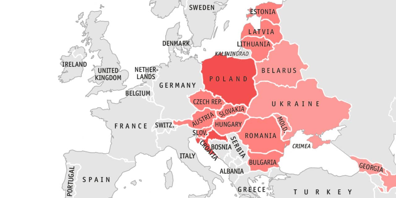 Większość posłów Rady Najwyższej Ukrainy dołączyło się do grupy parlamentarnej pt. Intermarium (Międzymorze)