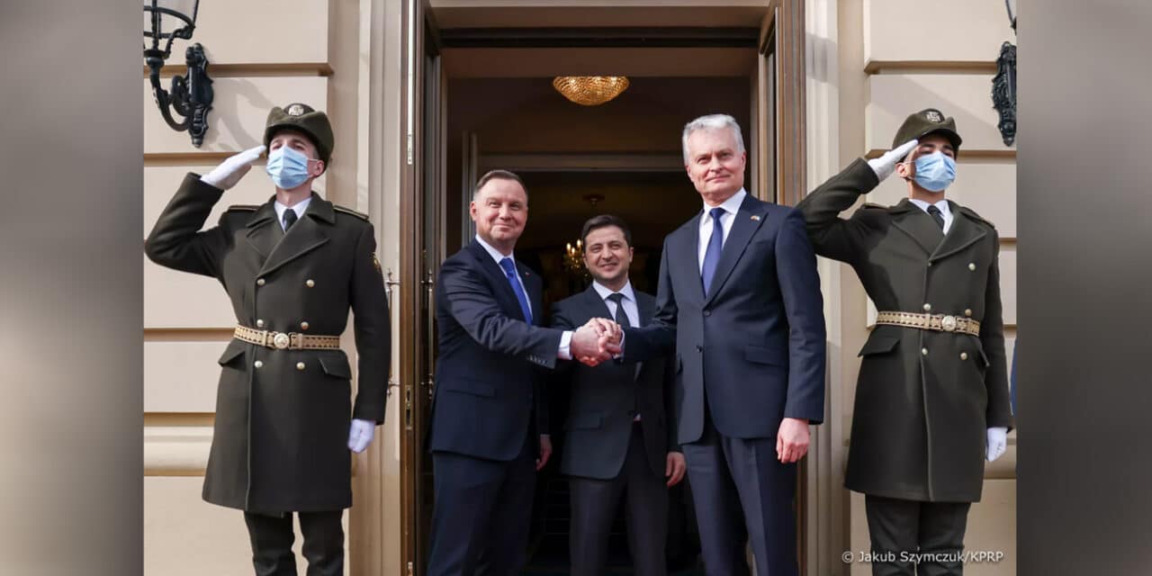 Polska i Litwa solidarne z Ukrainą