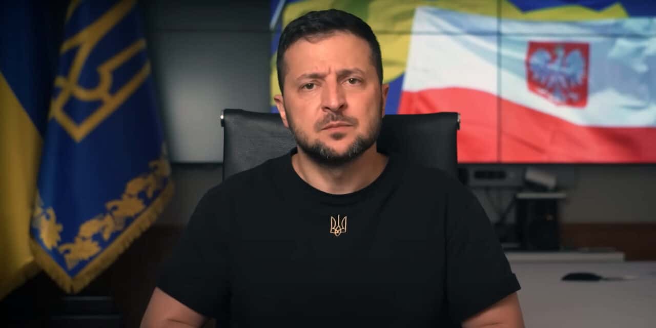 Zełenski: Uderzenie Oriesznikiem tuż przy granicy Polski to ostrzeżenie i sprawdzian dla Europy i Warszawy