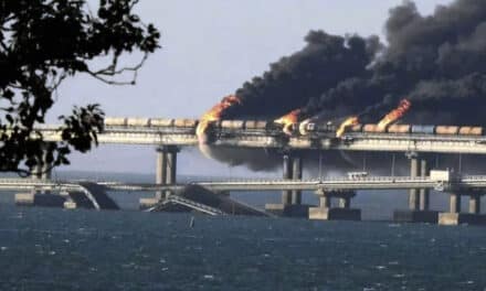 Wspaniały „prezent” na urodziny Putina. Most Krymski zniszczony