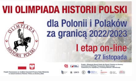 Już w niedzielę I etap VII Olimpiady Historii Polski dla Polonii i Polaków za granicą 2022/2023