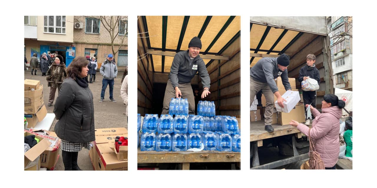 Proboszcz z Kijowa: było ciężko, ale przekazaliśmy światło Nowonarodzonego Jezusa do Chersonia