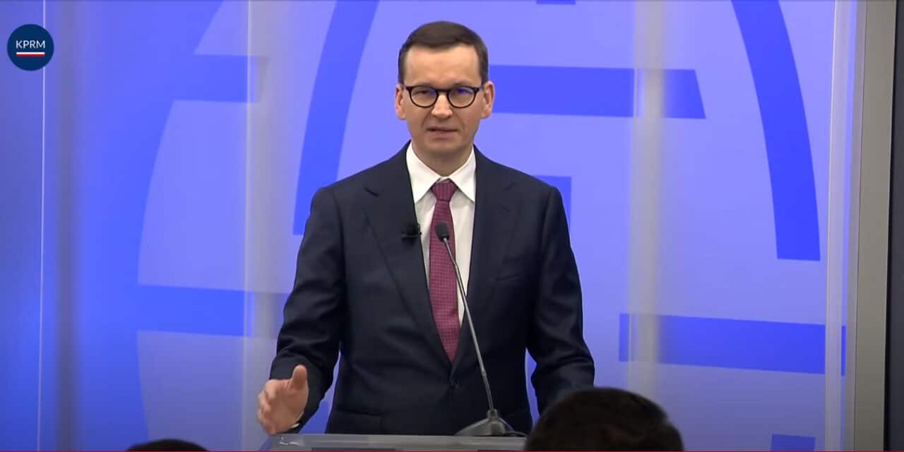 Premier Morawiecki w USA: Jeśli stracimy Ukrainę, stracimy pokój na dziesięciolecia