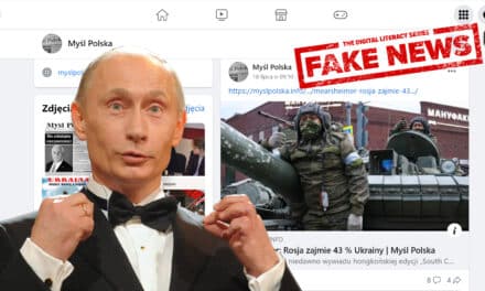 Fake: Rosja okupuje prawie połowę terytorium Ukrainy, która zamieni się w „pniak”
