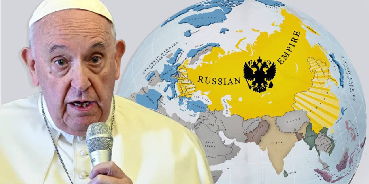 Katolicy Ukrainy zareagowali na słowa papieża o „wielkiej Rosji”