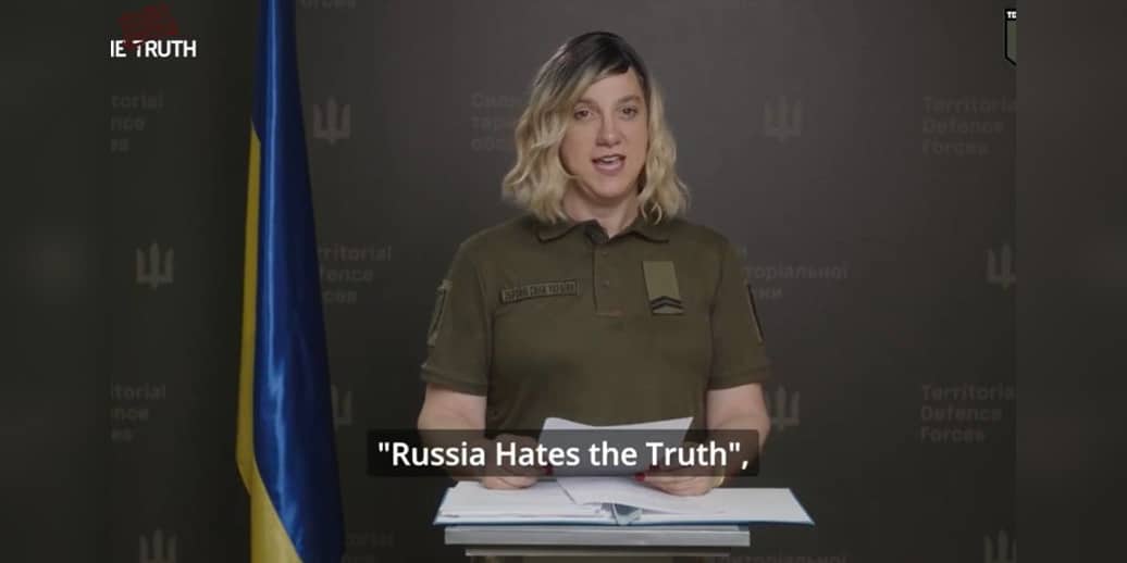 Manipulacja!  Ażiotaż w przestrzeni informacyjnej wokół nowego anglojęzycznego rzecznika Sił Zbrojnych Ukrainy. Dlaczego rosyjscy propagandziści są w hysterii