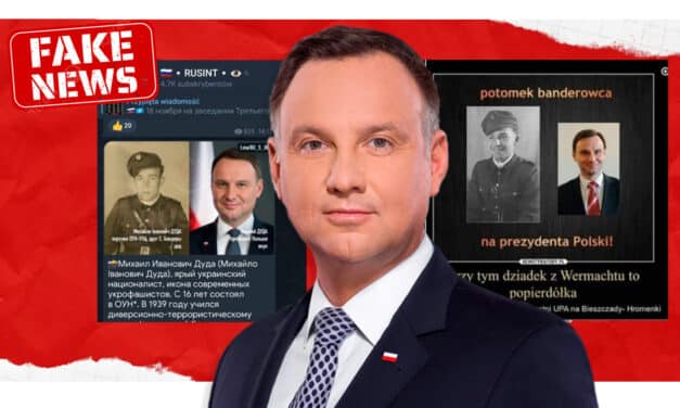 Rosyjska propaganda przeciwko sojuszowi Polski i Ukrainy! Trolle szerzą stary fejk o Andrzeju Dudzie