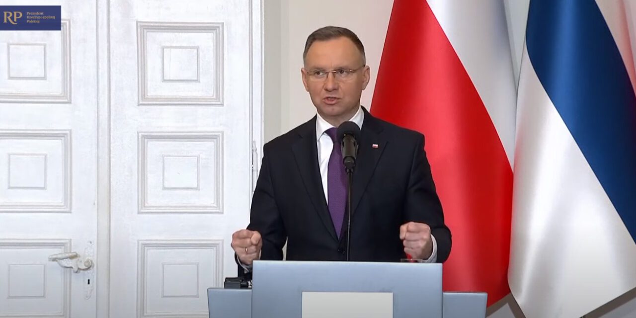 Prezydent Duda: Jeżeli Rosja nie zostanie pokonana, to zaatakuje znowu