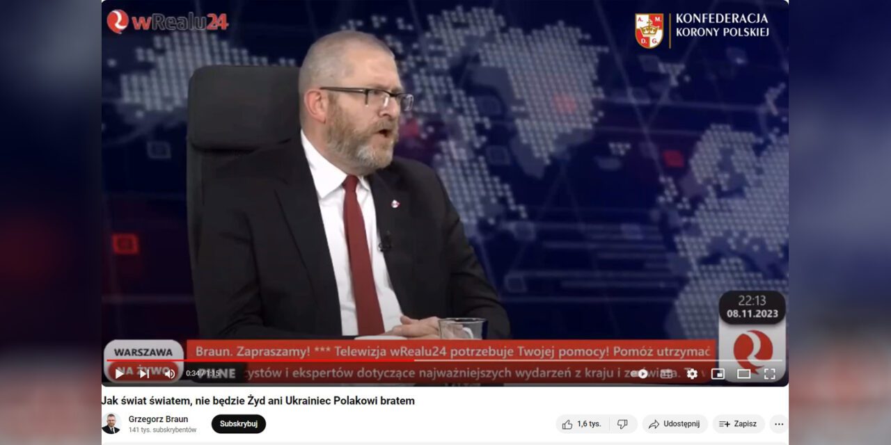 Rey wzywa Brauna do sądu