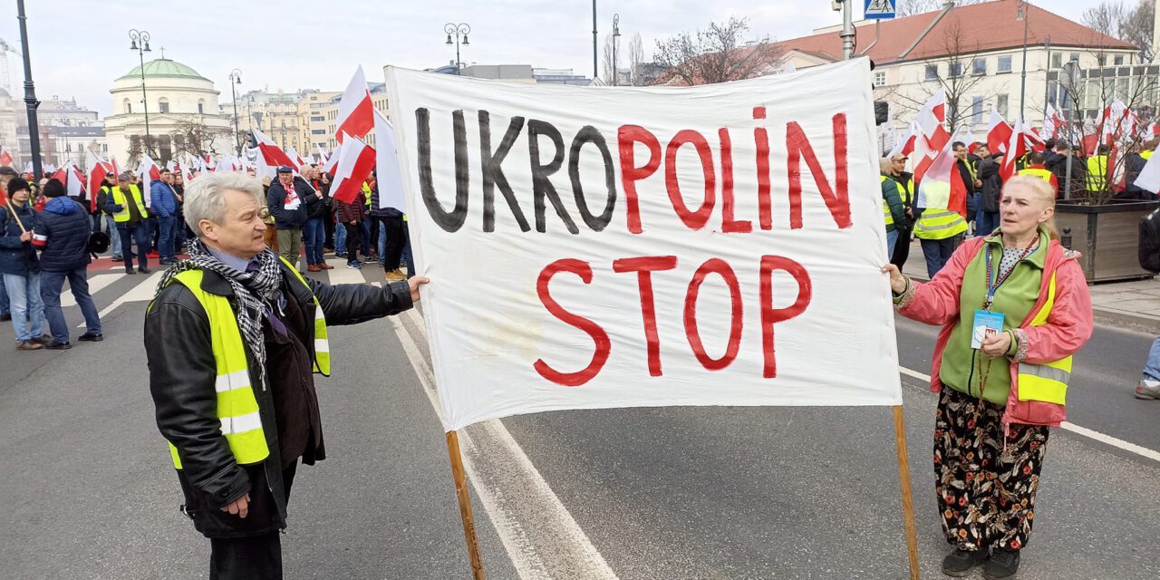 Dominik Gąsiorowski o proteście rolników: „Nigdy nie spotkałem tylu prorosyjskich aktywistów w jednym miejscu”