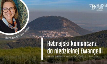 Przemienienie na Górze Tabor Biblią Hebrajską odczytane