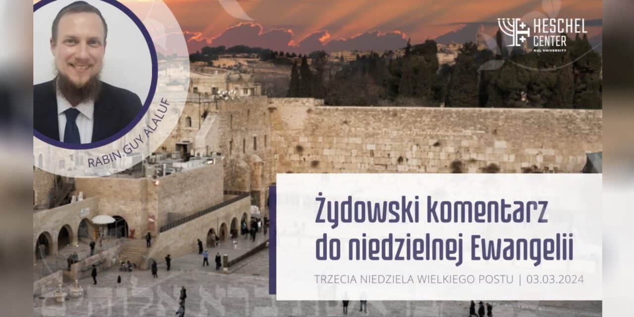 Jezus i żydowscy mędrcy o nastawieniu do handlu w Świątyni