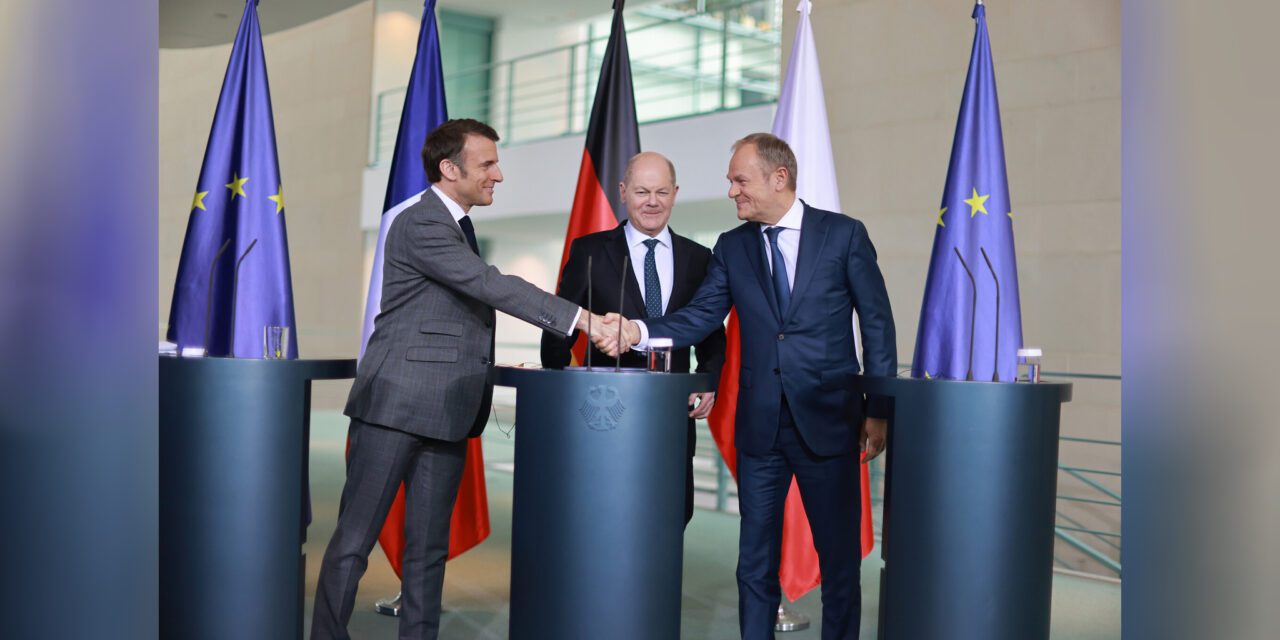 Szczyt Trójkąta Weimarskiego: Pomoc dla Ukrainy musi być natychmiastowa i tak intensywna, jak to tylko możliwe