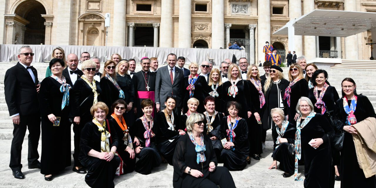 Chór z Bielska Podlaskiego w Watykanie