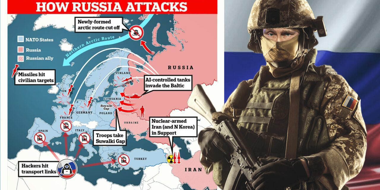 ISW: Putin chce okupować Ukrainę, aby rozpocząć agresję na NATO