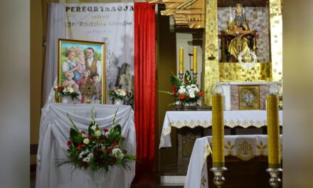 Relikwie Ulmów w parafii, na terenie której był obóz w Treblince