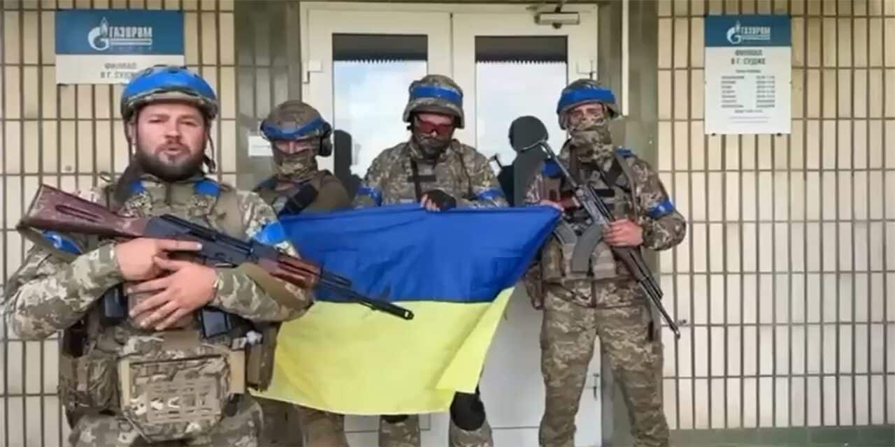 Ukraińscy żołnierze oświadczyli, że kontrolują miasto na terytorium Rosji