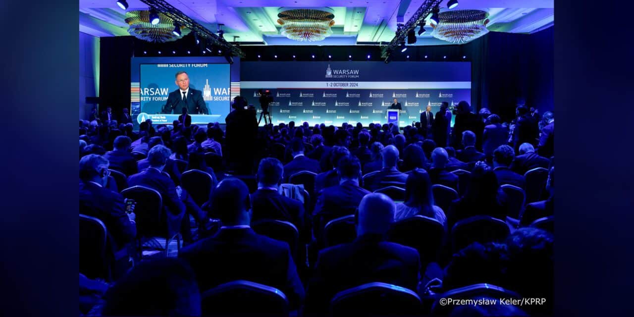 Prezydent Duda: Ambicje putinowskiej Rosji wykraczają daleko poza samą Ukrainę, zagrożone bezpieczeństwo całej Europy