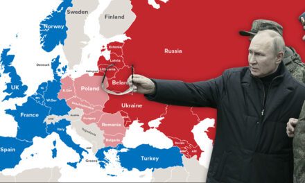 „Newsweek” opublikował mapy prawdopodobnych linii frontu III wojny światowej w Europie