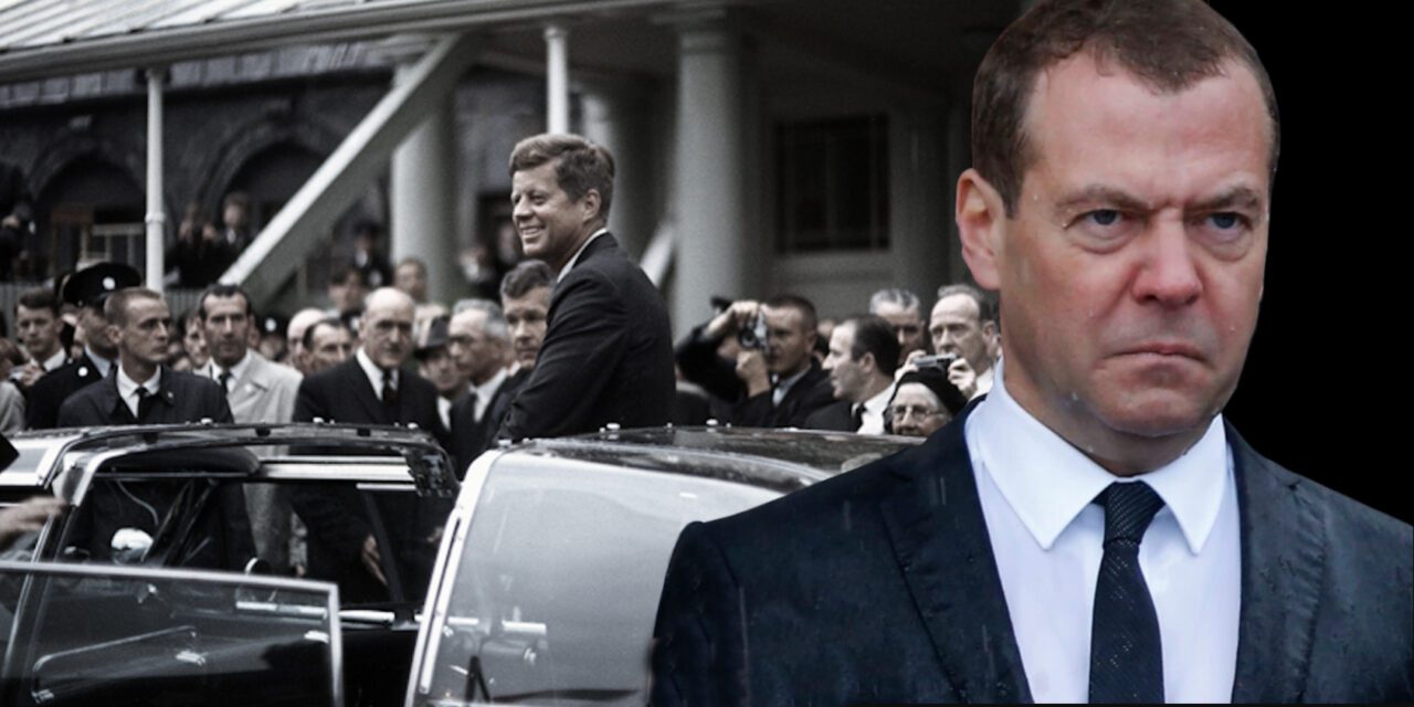 Miedwiediew grozi Trumpowi losem zamordowanego Kennedy’ego, jeśli ten spróbuje powstrzymać rosyjską agresję