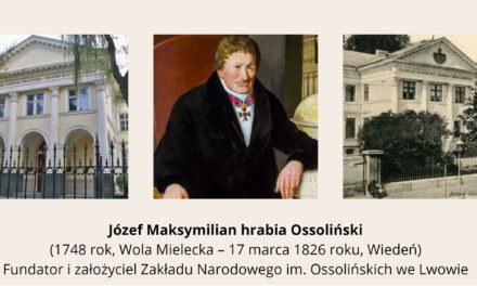Szuchewycz czy Ossoliński? Przed gmachem byłego Ossolineum mógłby stanąć pomnik jego założyciela – „Słowo Polskie”