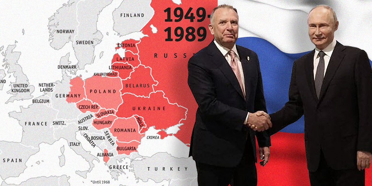 Istota rozmów Witkoffa z Putinem: Rosja żąda powrotu stalinowskiej strefy wpływów