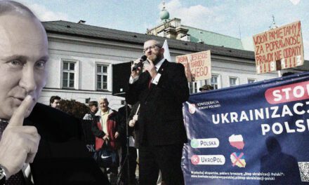 Ten, kto uderza w plecy Ukraińcom walczącym o wolność Europy, uderza w bezpieczeństwo Polski