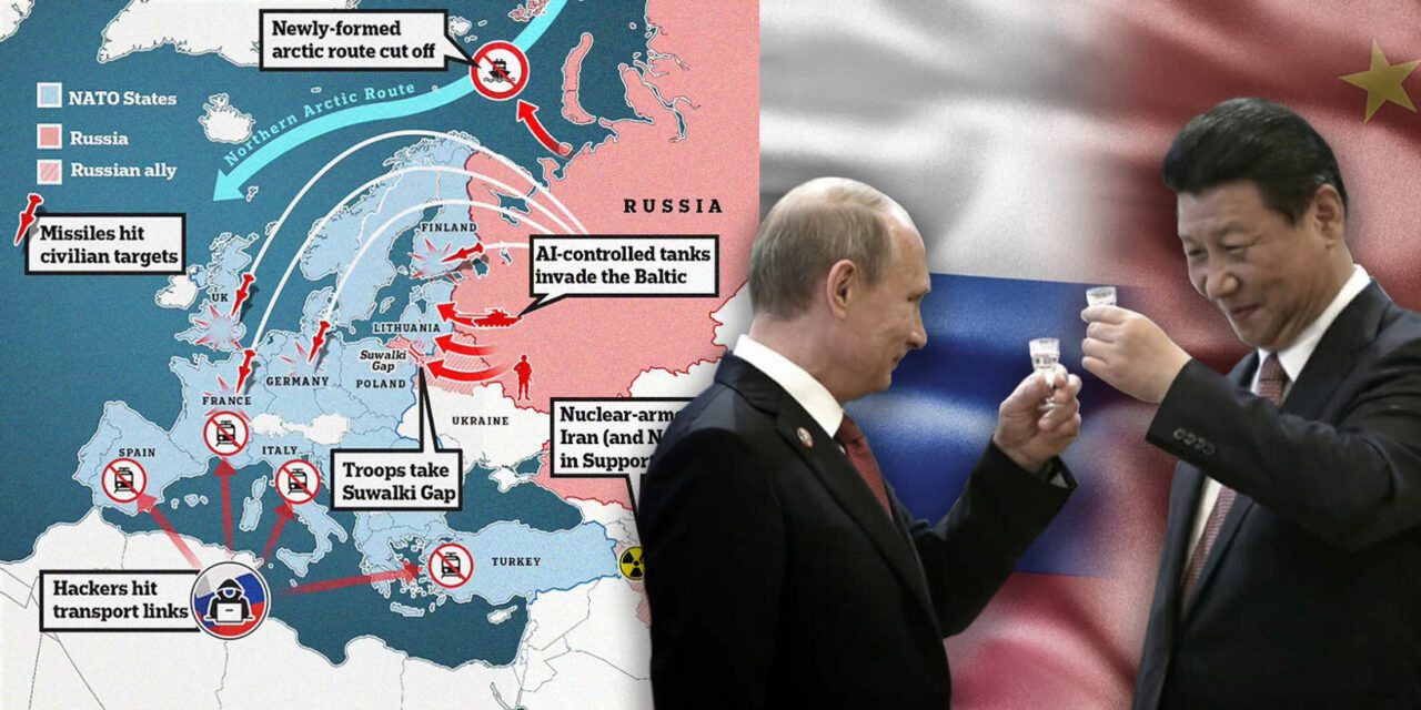 Pekin szykuje wojnę? Xi może napuścić Putina na NATO przed atakiem na Tajwan