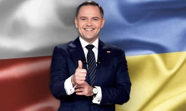 Nawrocki powitał Ukrainę w 34. Dniu Niepodległości: „Wspieramy Waszą niezłomność”