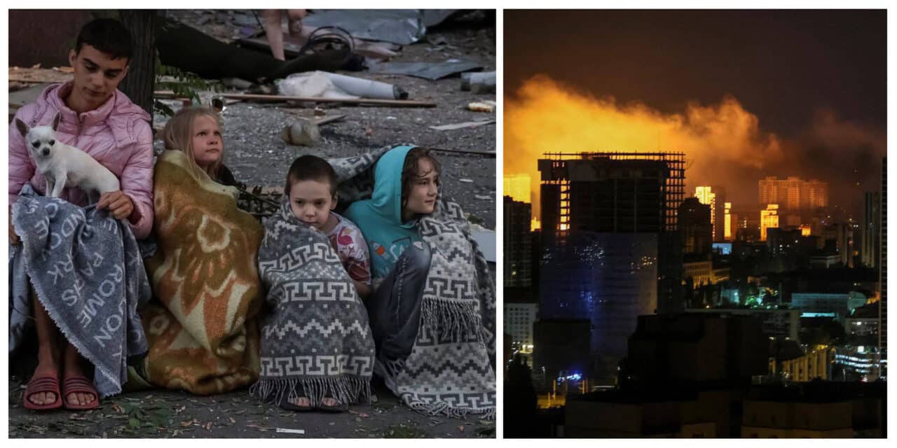 Nocne ludobójstwo w Kijowie. Putinowska Rosja znów uderza w dzieci i cywilów