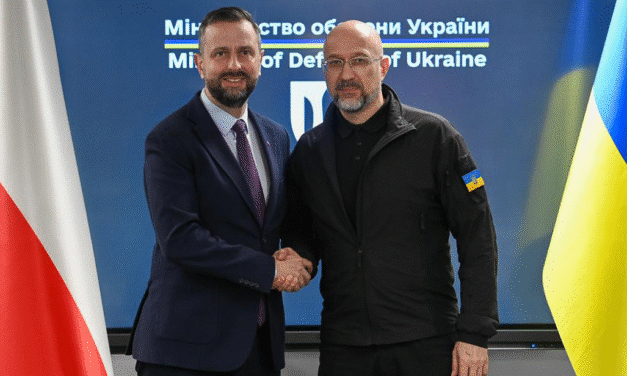 Polska i Ukraina łączą siły. Szef MON w Kijowie o wspólnych projektach zbrojeniowych i walce z rosyjską agresją
